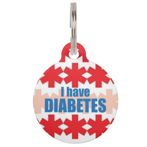 Diabetes Medical Alert ID Tag
