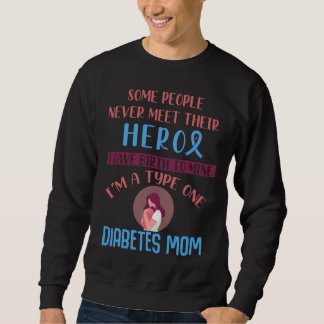 Diabetes Mom Diabetic Child Awareness Sweatshirt