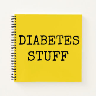 Diabetes notebook