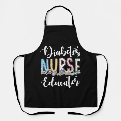 Diabetes Nurse Educator Gift Idea Apron