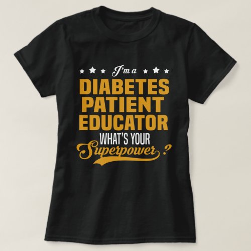 Diabetes Patient Educator T_Shirt