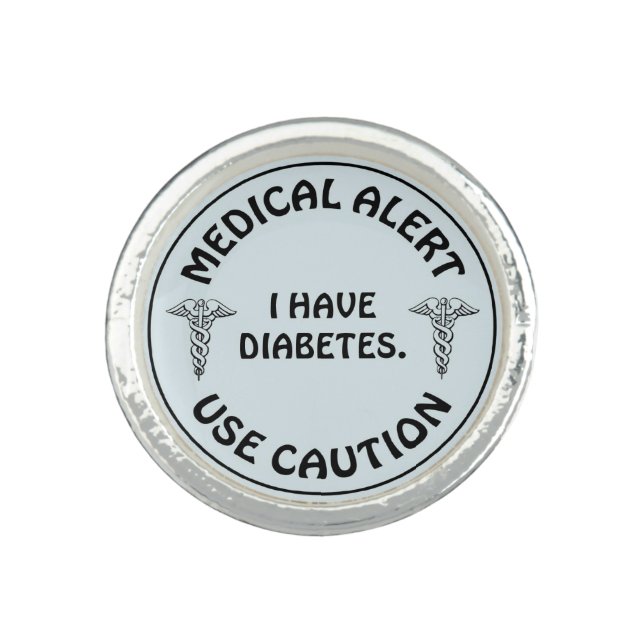 DIABETES RING (Front)