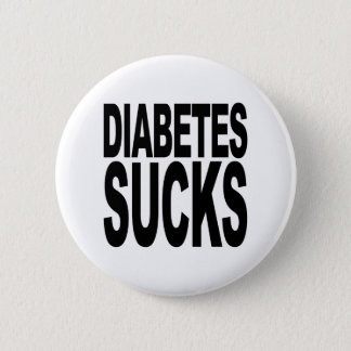 Diabetes Sucks Pinback Button