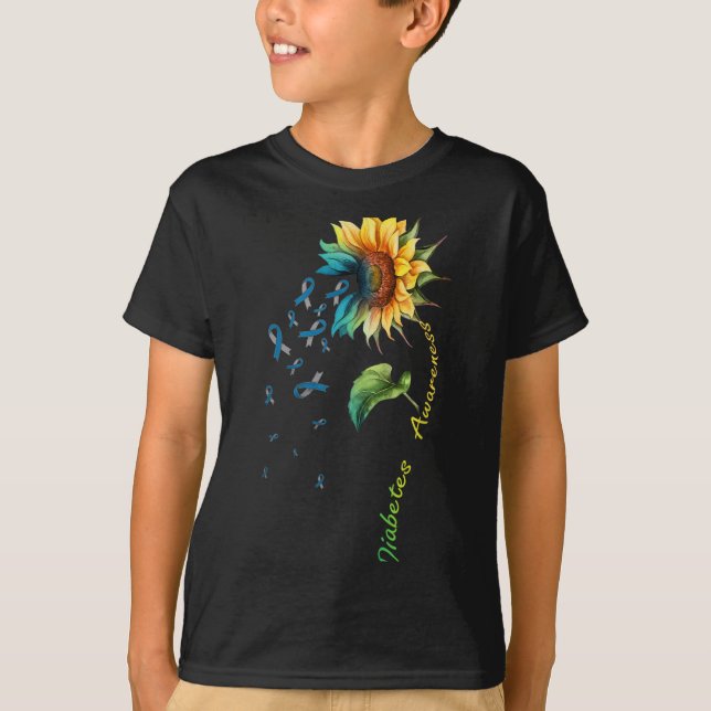 Diabetes Suower Shirt Type 1 Type 2 (Front)