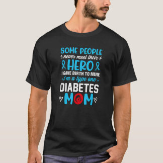 Diabetes Type 1 Survivor Mom - Women T1 Diabetes A T-Shirt