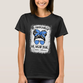 Diabetes Warrior Awareness Diabetic Support Type w T-Shirt