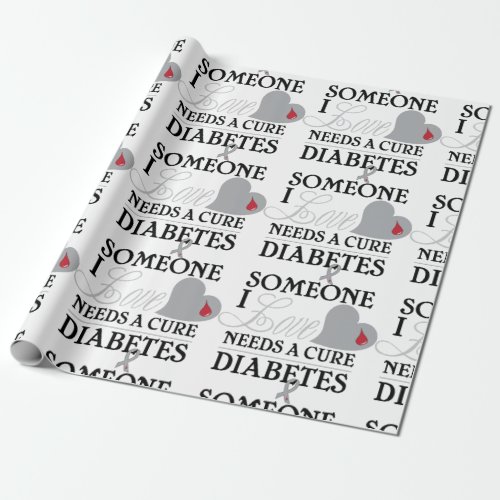 Diabetes Wrapping Paper