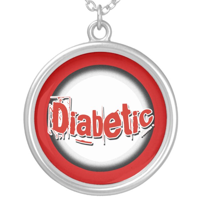 Diabetic   alert   emergency jewelry (Front)