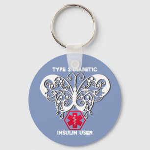 Diabetic Alert Keychain