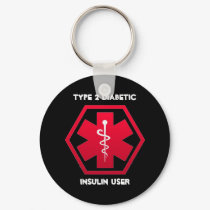 Diabetic Alert Keychain