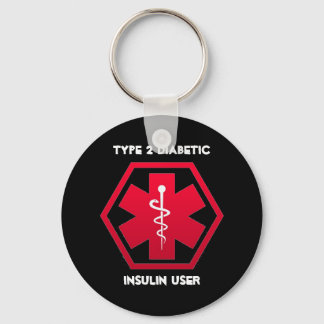 Diabetic Alert Keychain