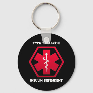 Diabetic Alert Keychain