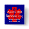 Diabetic alert service dog pin