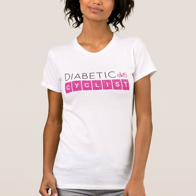 Diabetic Cyclist T-Shirt (Front)