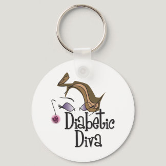 Diabetic Diva Keychain