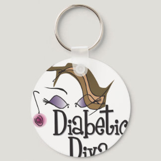 Diabetic Diva Keychain