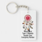 Diabetic Dream Catcher  Medical Alert  Type 1 or 2