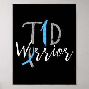 Diabetic Fun Type 1 Diabetes Awareness Poster