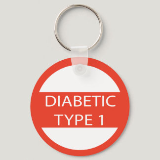 Diabetic keyring diabetes type 1 medical alert fob