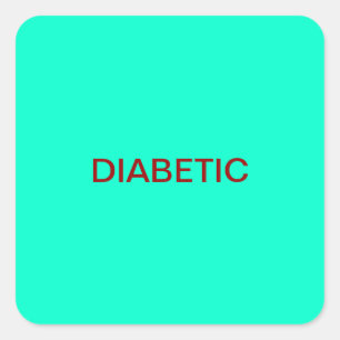 Diabetic Medical Chart Labels