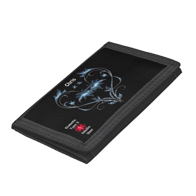 Diabetic Type 2 Tri-fold Wallet (Bottom)