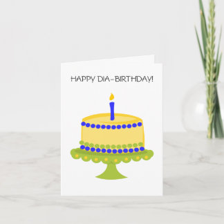 Diabirthday Card