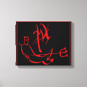 Diablo Canvas Print