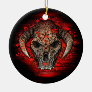 Diablo Ceramic Ornament