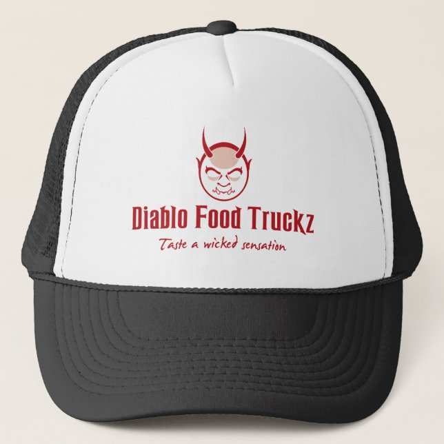 Diablo Food Truckz Trucker Hat (Front)