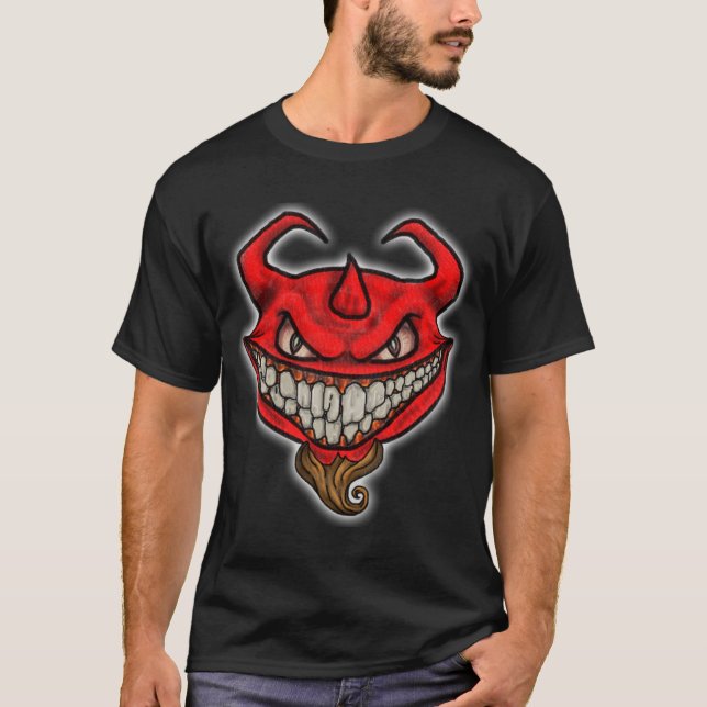 Diabolical Grin T-Shirt (Front)