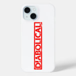 Diabolical Stamp iPhone 15 Case