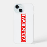 Diabolical Stamp iPhone 15 Case