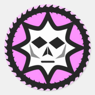 Diabolichix classic logo classic round sticker