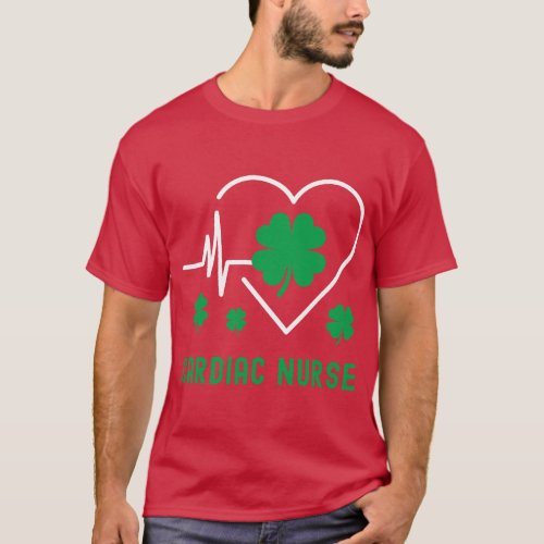 diac Nurse Nursing St Patricks Day Irish Shamrock  T_Shirt