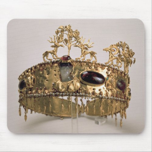 Diadem found in the burial mound at Khoklach Mouse Pad