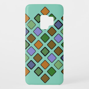 DIAG SQUARES Geometric mixed on any Color Case-Mate Samsung Galaxy S9 Case