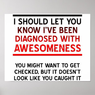 Diagnosed with Awesomeness Poster