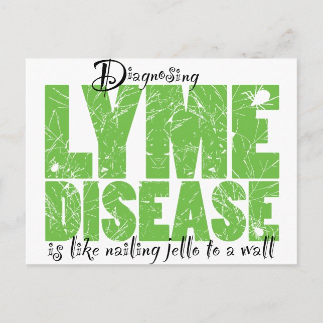 Diagnosing Lyme Disease Postcard (Front)