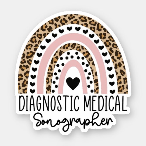 Diagnostic Medical Sonographer Gifts Sticker
