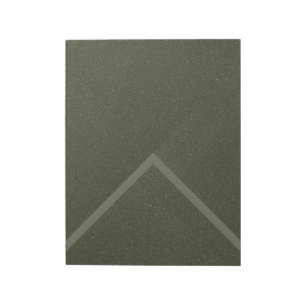Diagonal Arrow Moss Green Notepad – Customizable