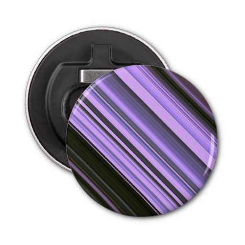 Diagonal Colored Stripes Background _ Purple  Bottle Opener