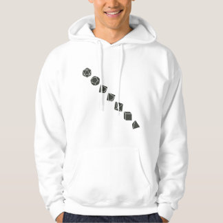 Diagonal Dice (Dark) Hoodie