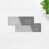 Diagonal Gray Shade Minimal Consultant   Stripe (Desk)