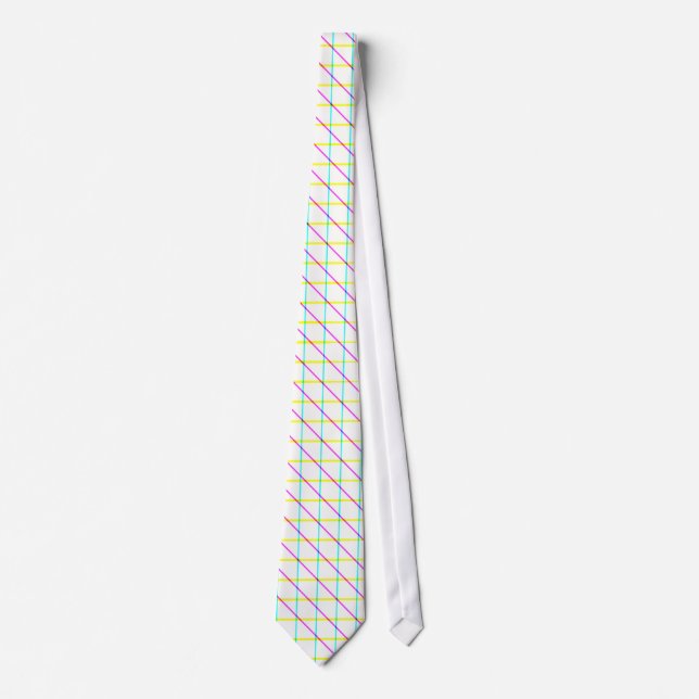 Diagonal Lines Neck Tie (Front)