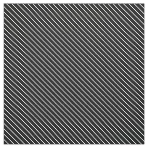 Diagonal pinstripes _ black and white fabric