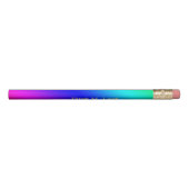 Diagonal Rainbow Gradient Pencil (Rotated 270)