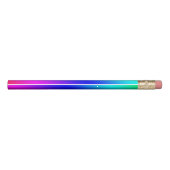 Diagonal Rainbow Gradient Pencil (Back)