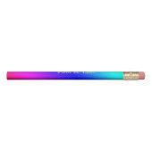 Diagonal Rainbow Gradient Pencil (Rotated 90)