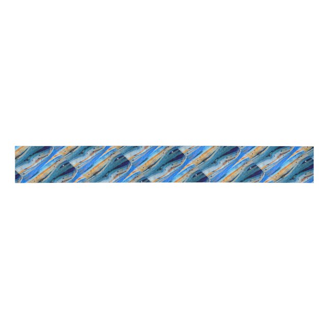 diagonal rustic juniper boards grosgrain ribbon (Front)