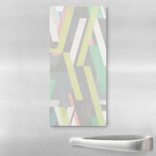 Diagonal Slipstream Pattern Magnetic Notepad